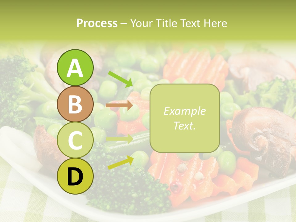 Health Mushrooms Carrot PowerPoint Template