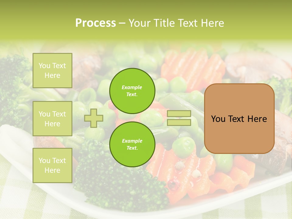 Health Mushrooms Carrot PowerPoint Template