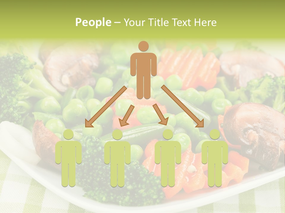 Health Mushrooms Carrot PowerPoint Template