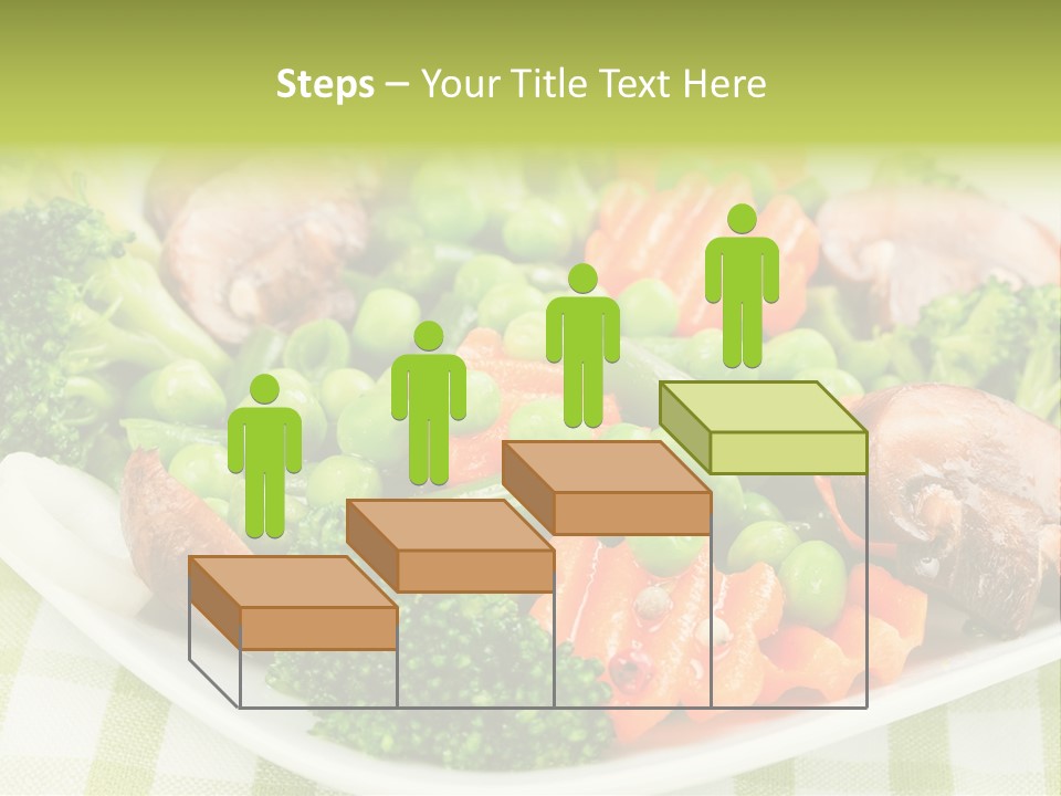 Health Mushrooms Carrot PowerPoint Template