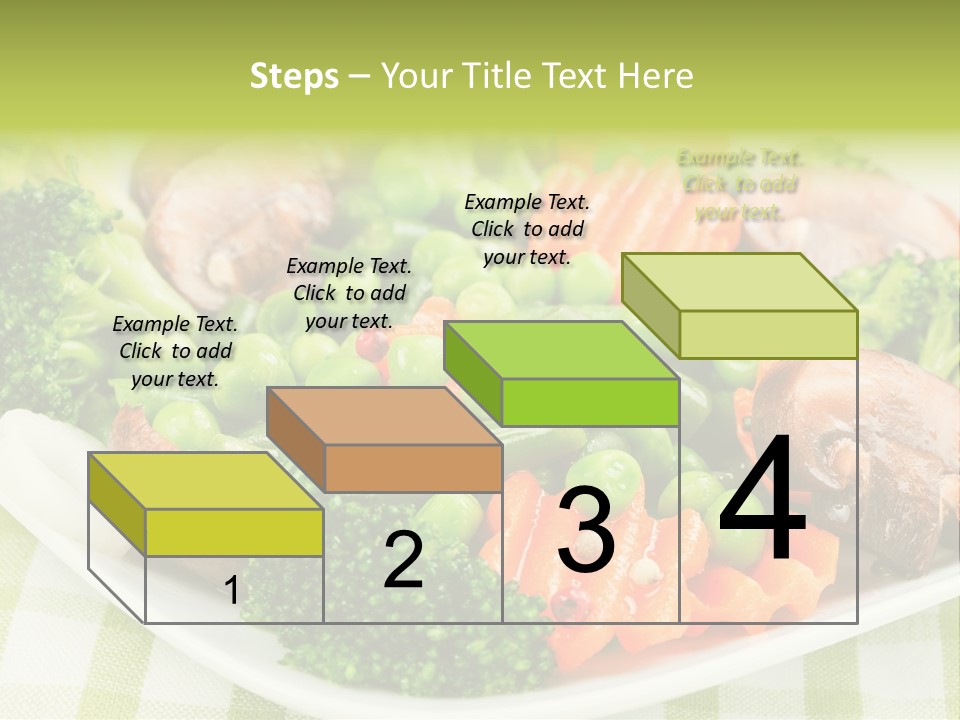 Health Mushrooms Carrot PowerPoint Template