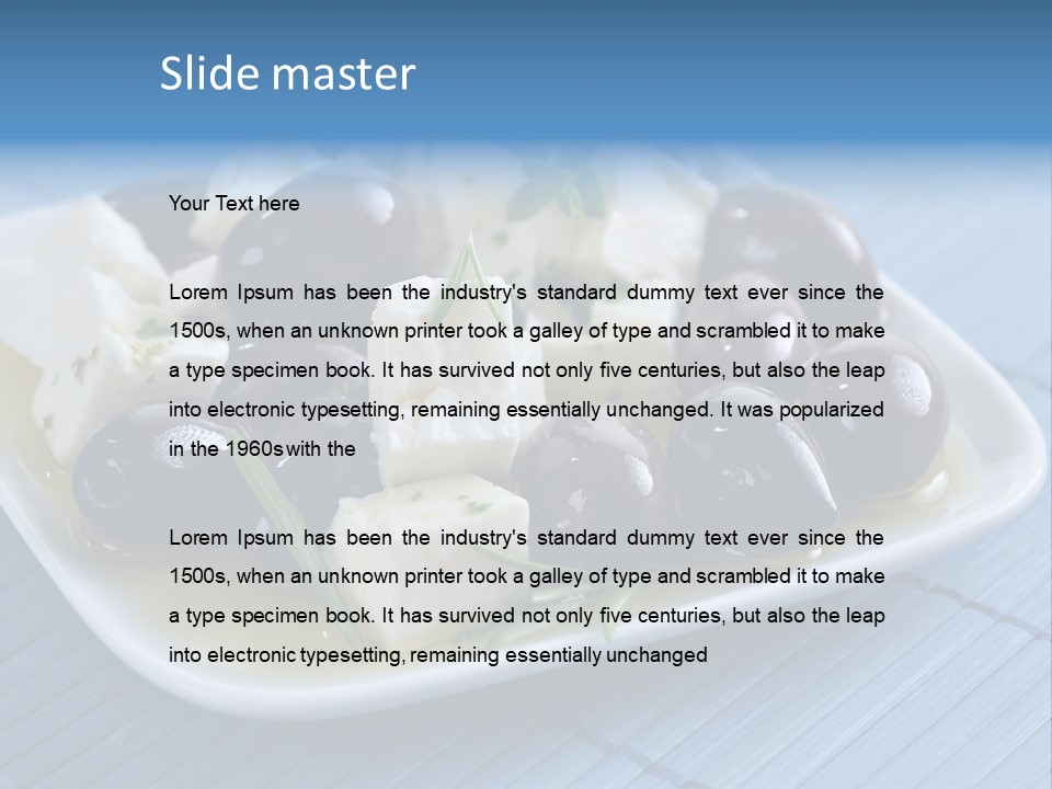 Healthy Eat Vegetable PowerPoint Template