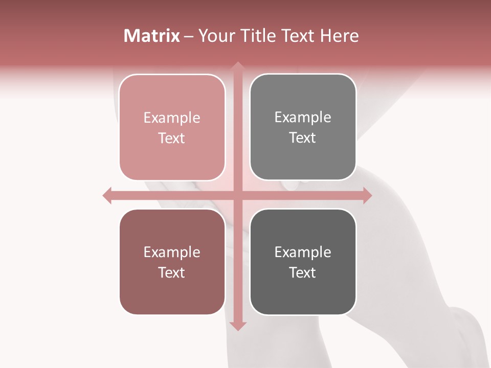 A Woman Holding Her Knee In Pain Powerpoint Presentation PowerPoint Template