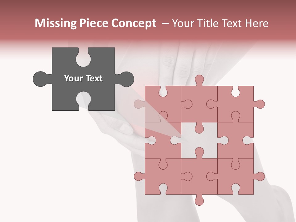 A Woman Holding Her Knee In Pain Powerpoint Presentation PowerPoint Template