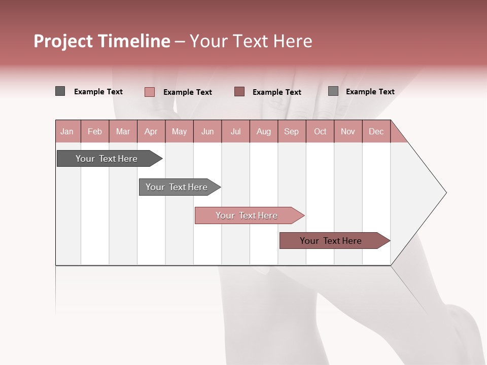 A Woman Holding Her Knee In Pain Powerpoint Presentation PowerPoint Template