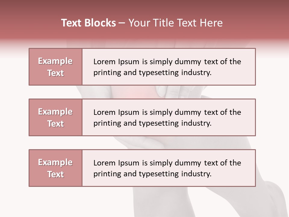 A Woman Holding Her Knee In Pain Powerpoint Presentation PowerPoint Template