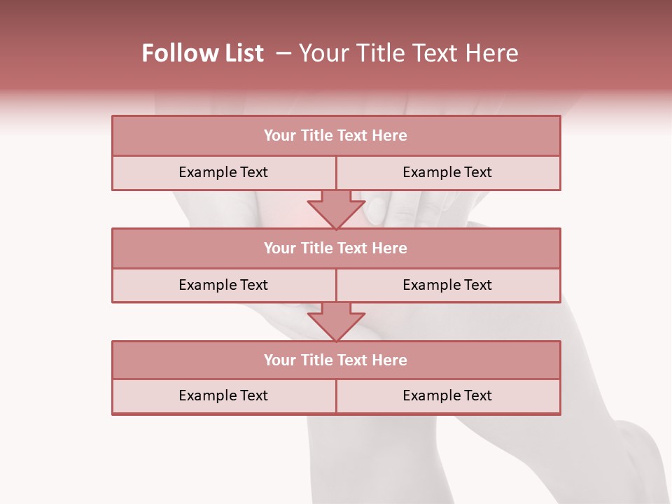 A Woman Holding Her Knee In Pain Powerpoint Presentation PowerPoint Template