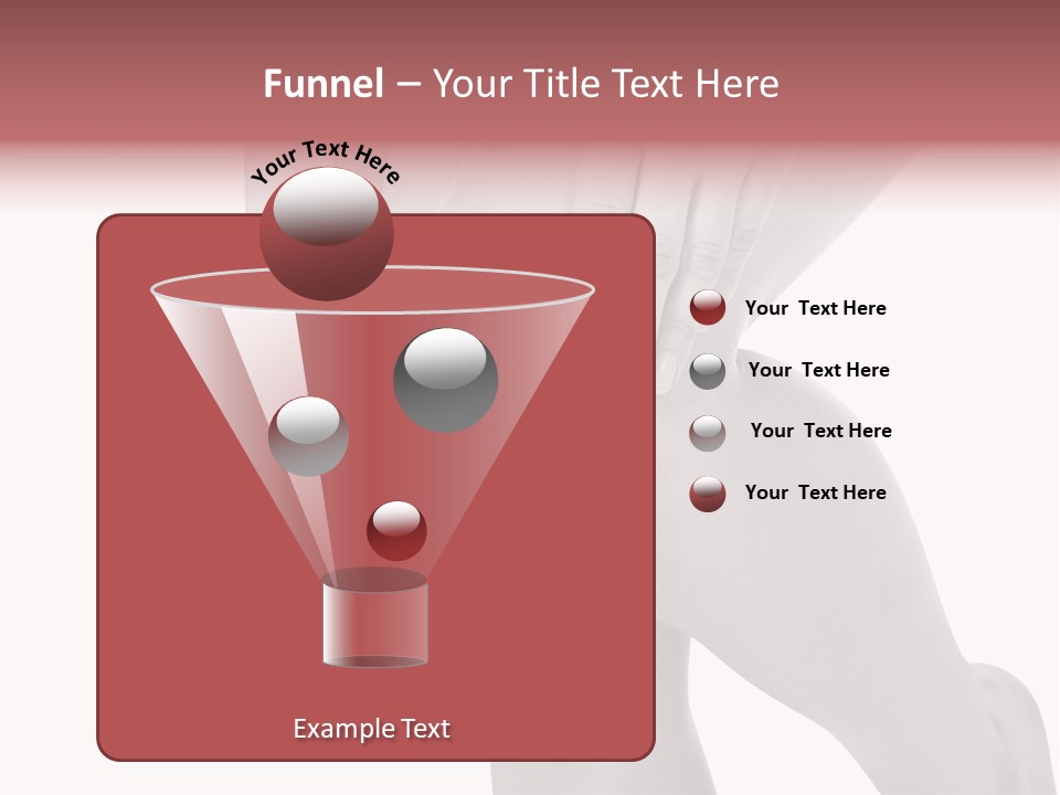 A Woman Holding Her Knee In Pain Powerpoint Presentation PowerPoint Template