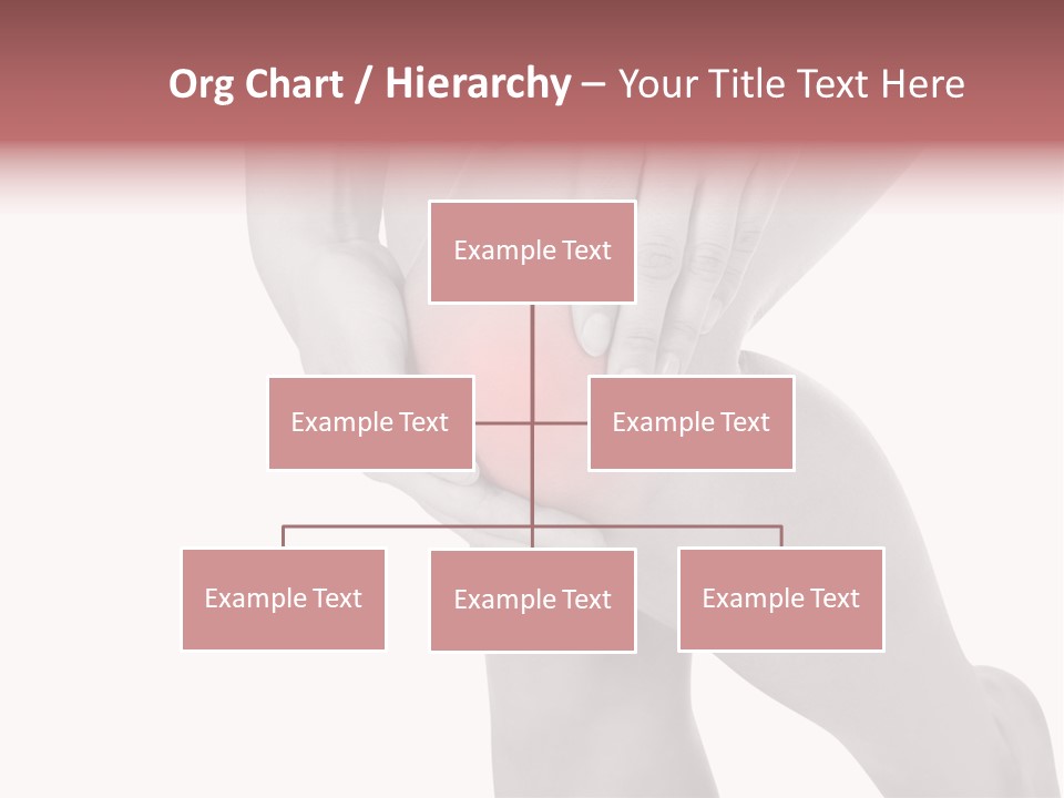 A Woman Holding Her Knee In Pain Powerpoint Presentation PowerPoint Template