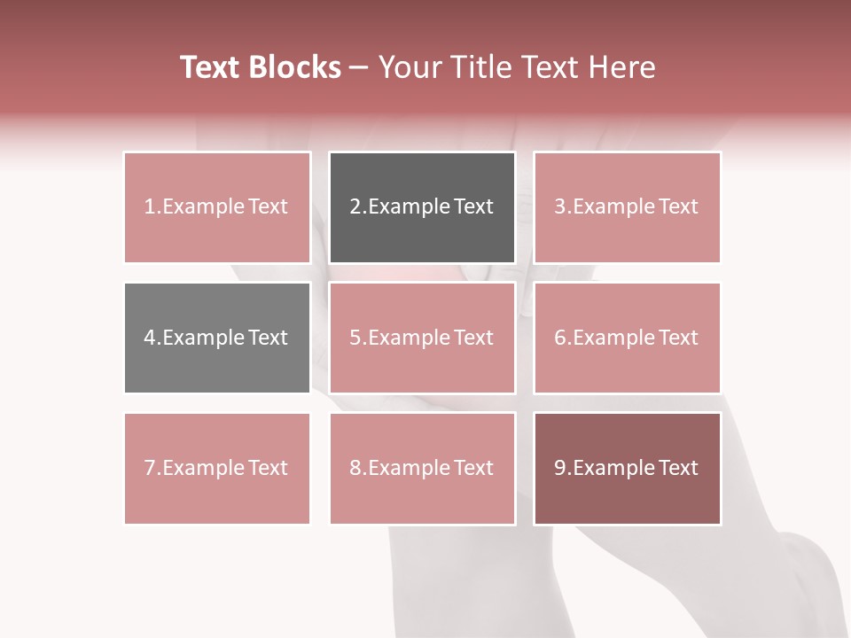 A Woman Holding Her Knee In Pain Powerpoint Presentation PowerPoint Template