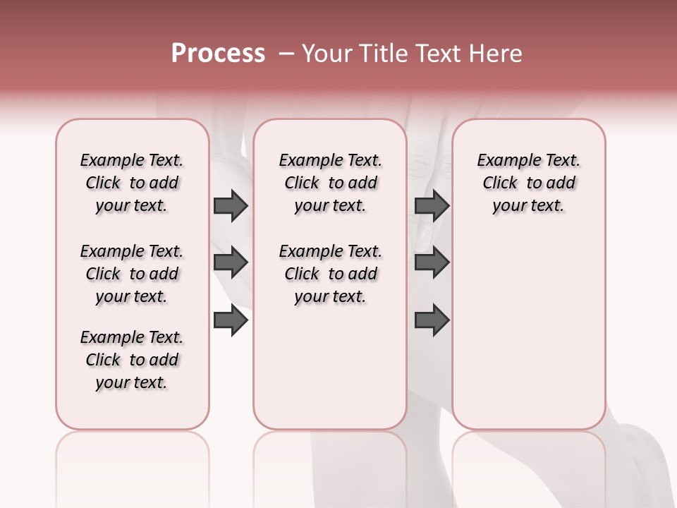 A Woman Holding Her Knee In Pain Powerpoint Presentation PowerPoint Template