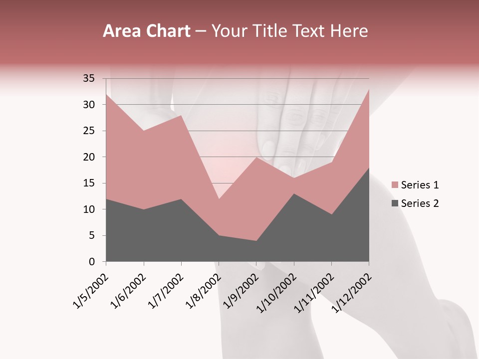 A Woman Holding Her Knee In Pain Powerpoint Presentation PowerPoint Template