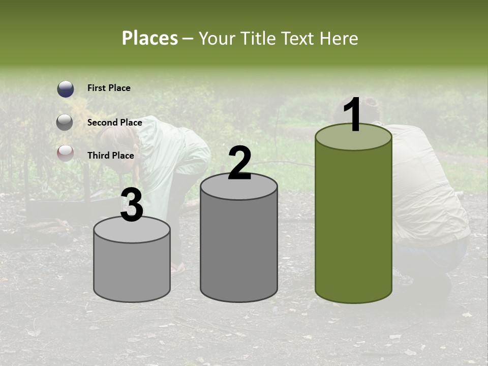 Island Nature Relief PowerPoint Template