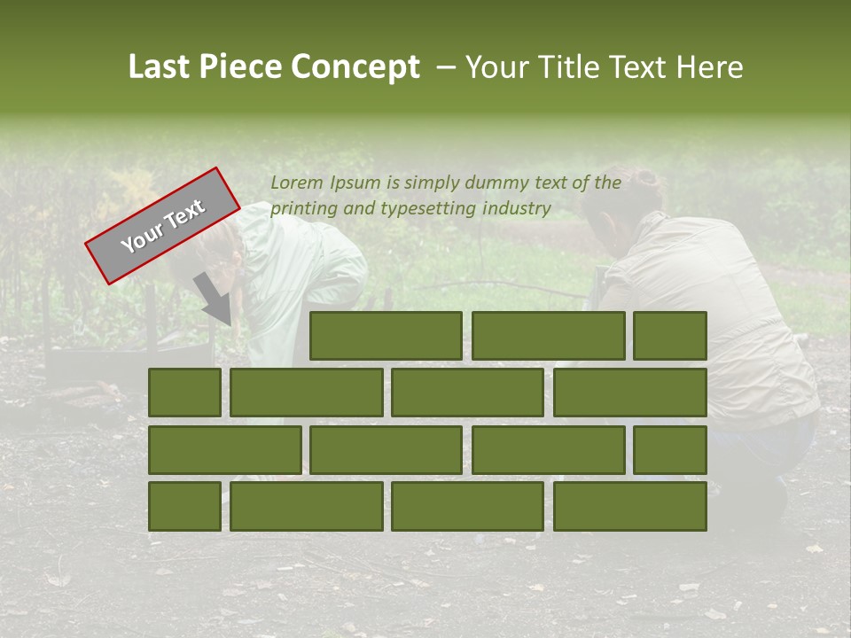 Island Nature Relief PowerPoint Template