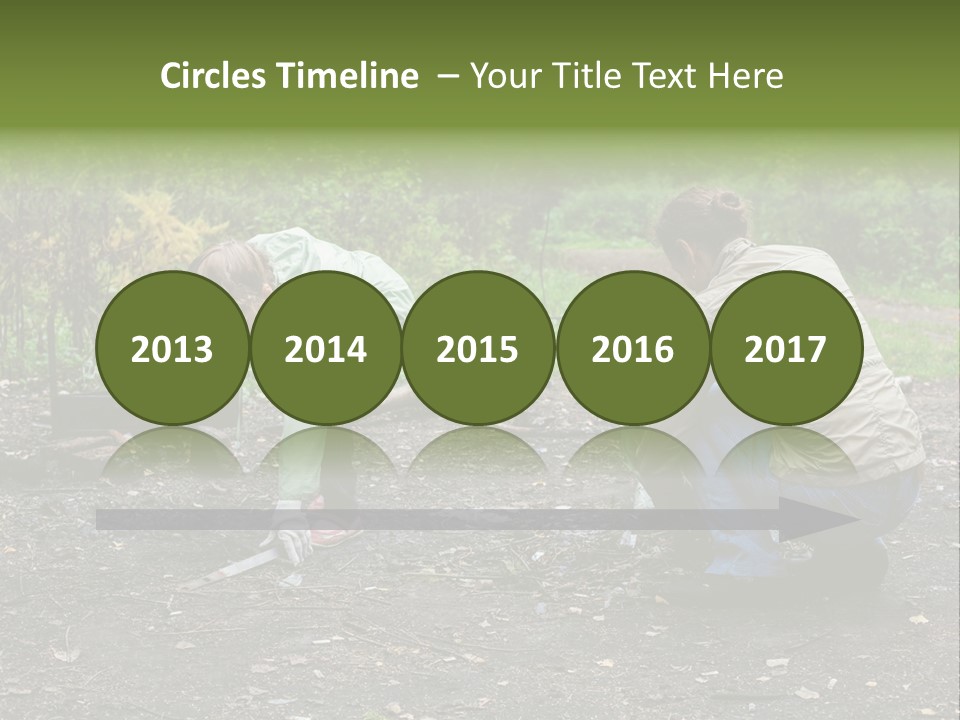 Island Nature Relief PowerPoint Template