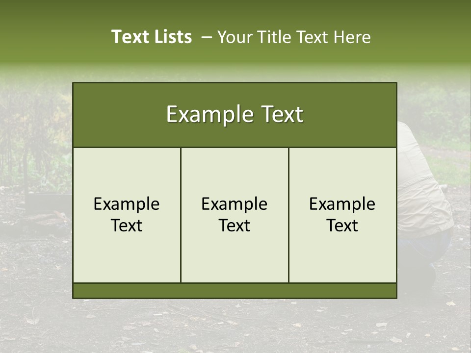 Island Nature Relief PowerPoint Template