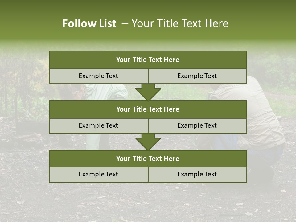 Island Nature Relief PowerPoint Template