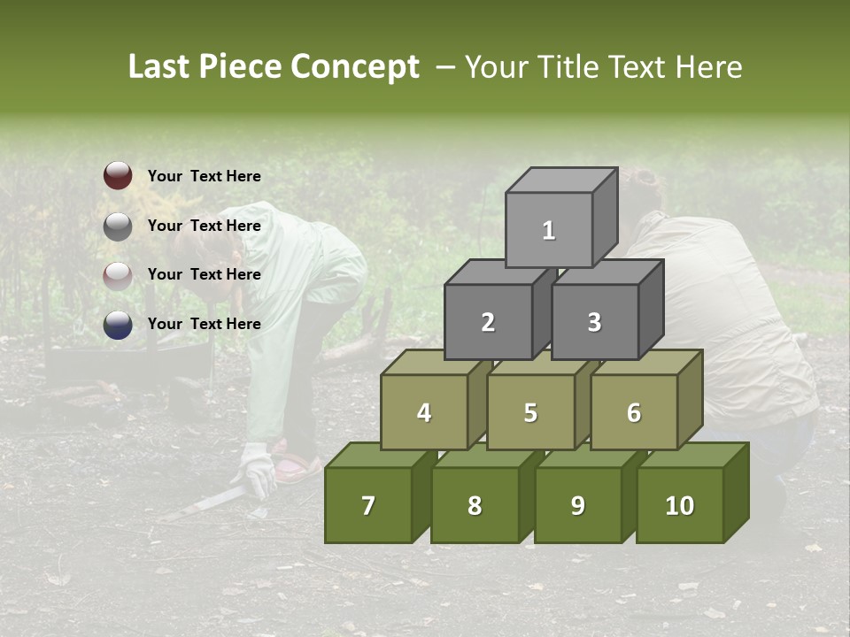 Island Nature Relief PowerPoint Template