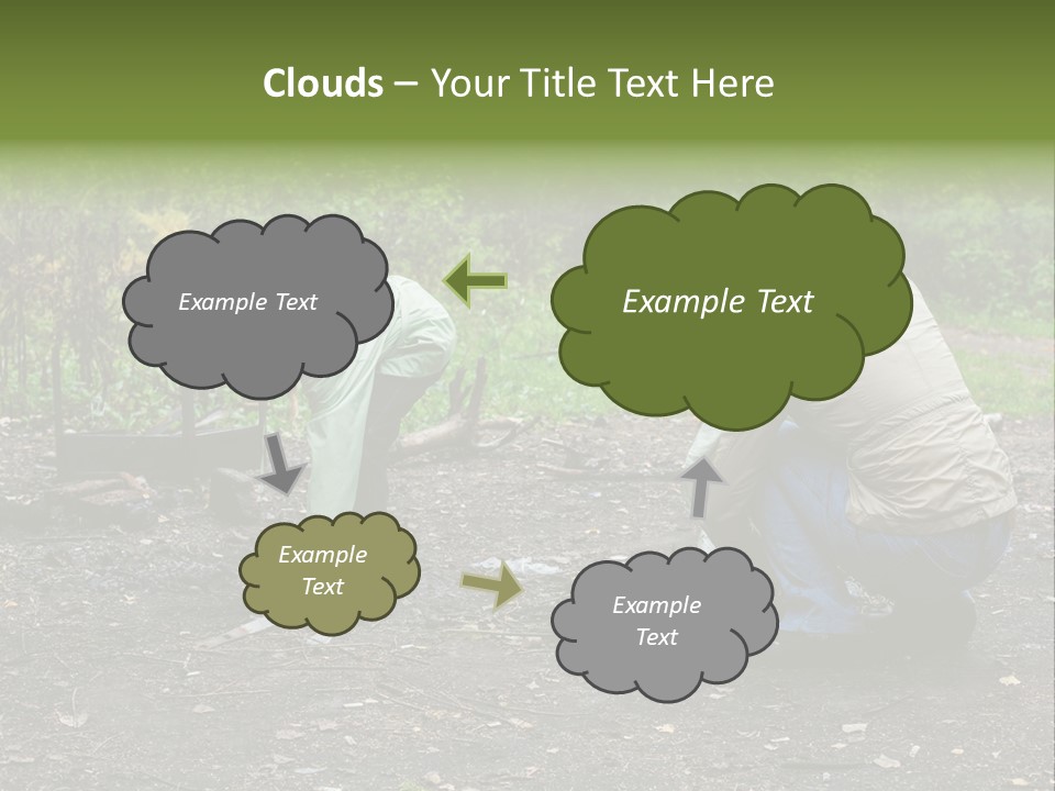 Island Nature Relief PowerPoint Template