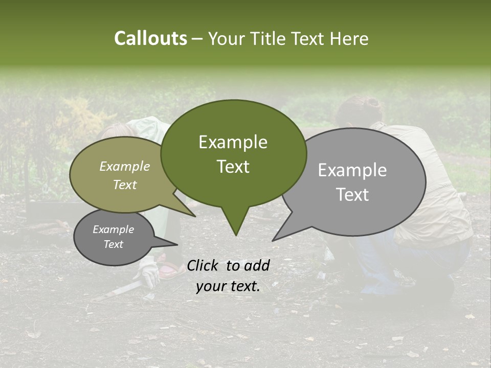 Island Nature Relief PowerPoint Template