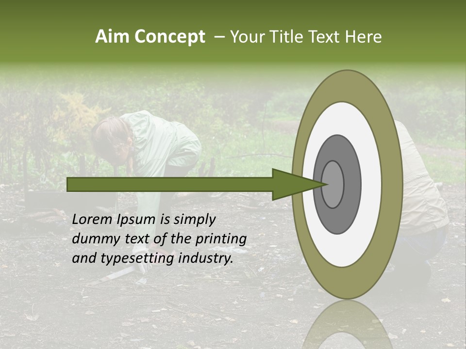 Island Nature Relief PowerPoint Template