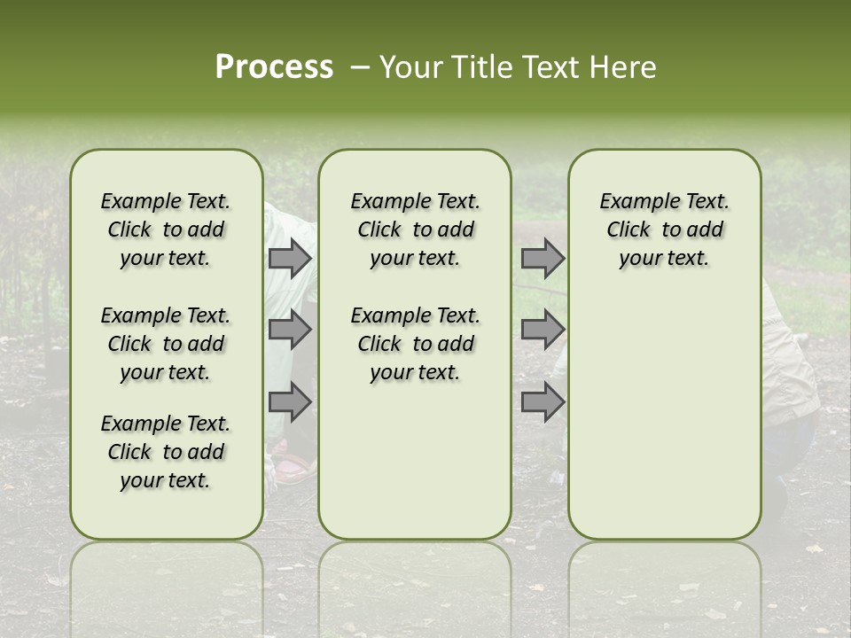 Island Nature Relief PowerPoint Template