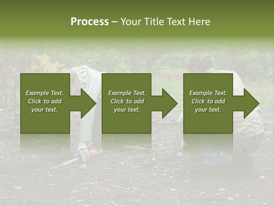 Island Nature Relief PowerPoint Template