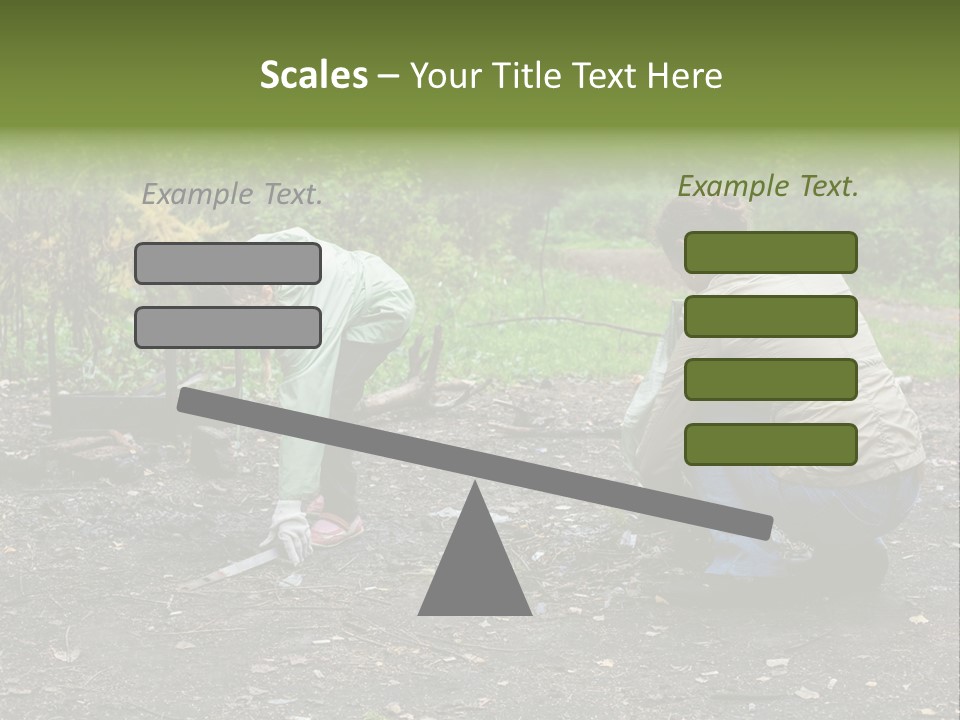 Island Nature Relief PowerPoint Template