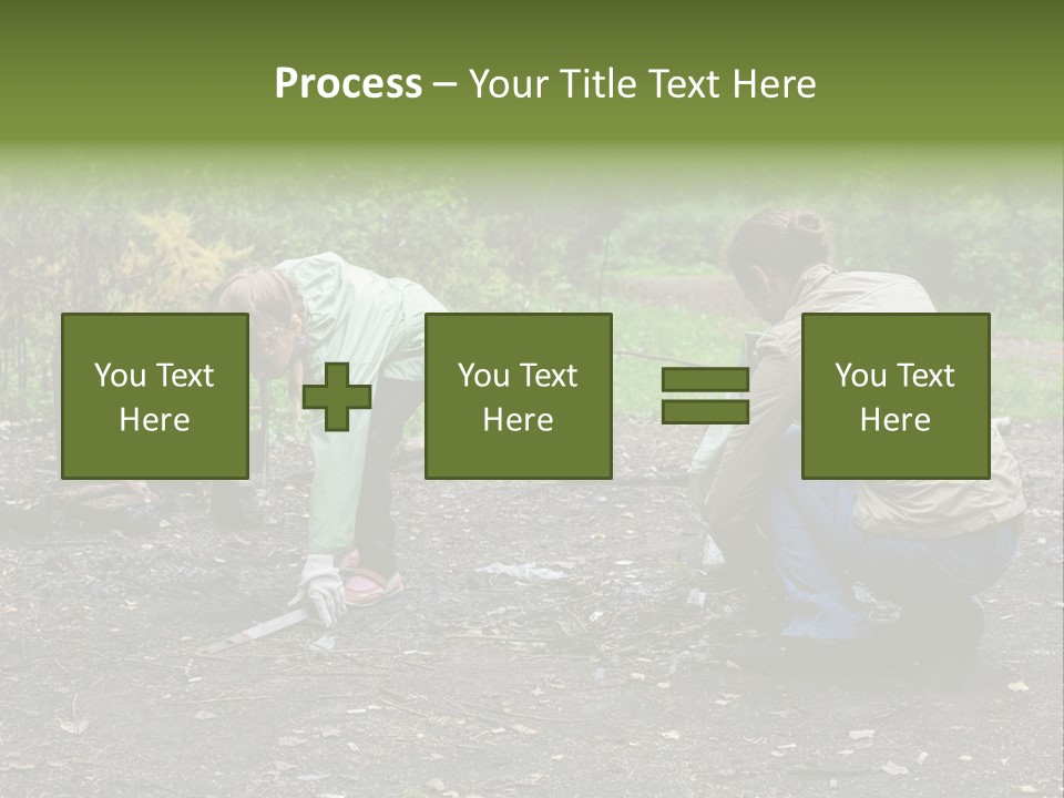 Island Nature Relief PowerPoint Template
