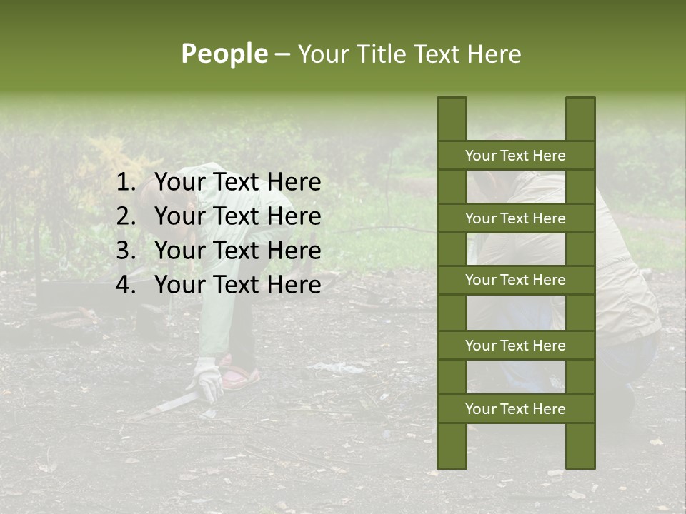 Island Nature Relief PowerPoint Template