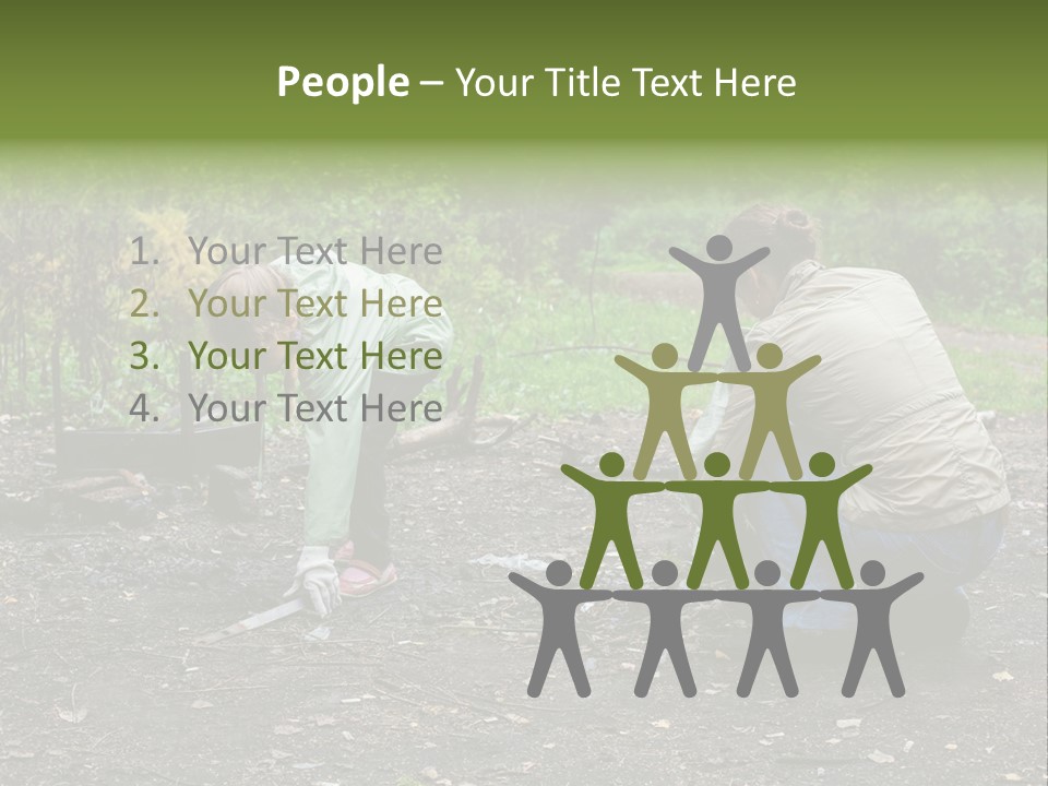 Island Nature Relief PowerPoint Template