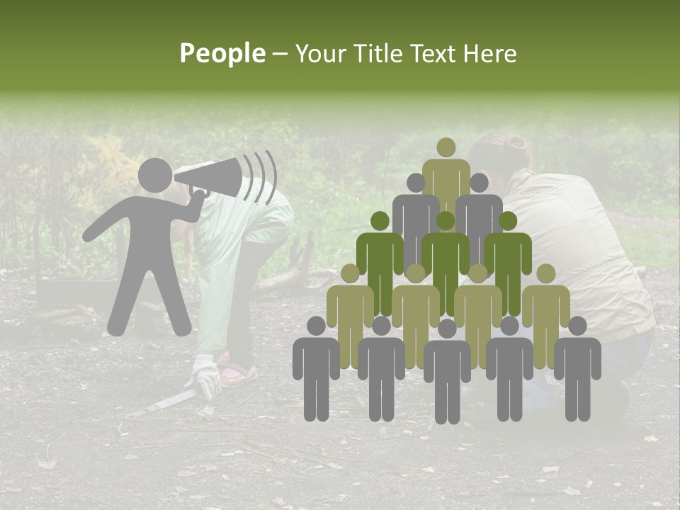 Island Nature Relief PowerPoint Template