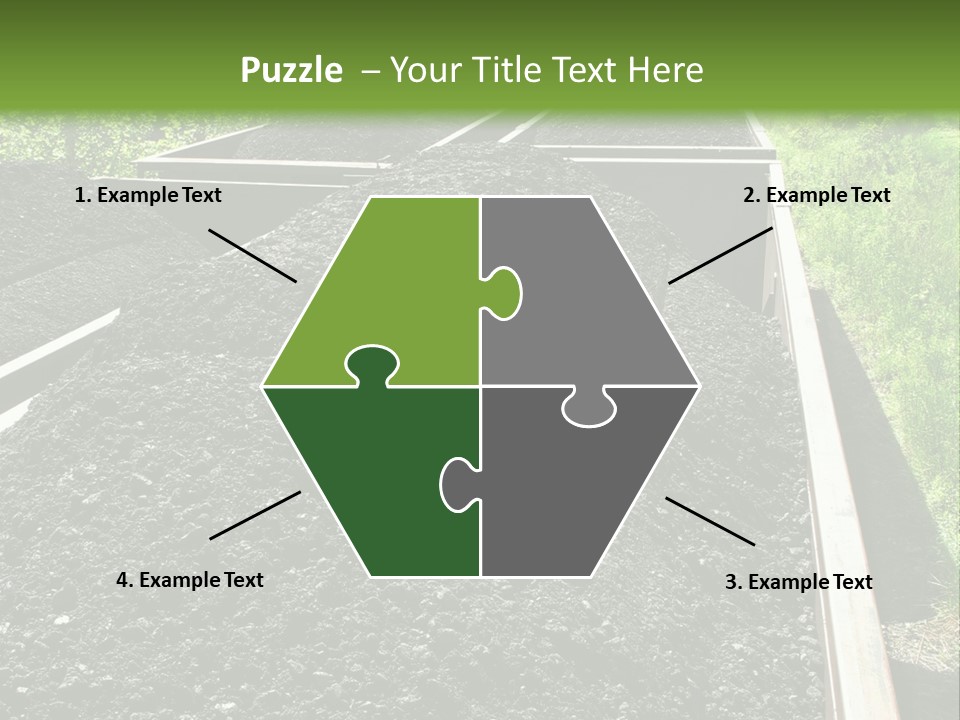 Carbon Train Transportation PowerPoint Template