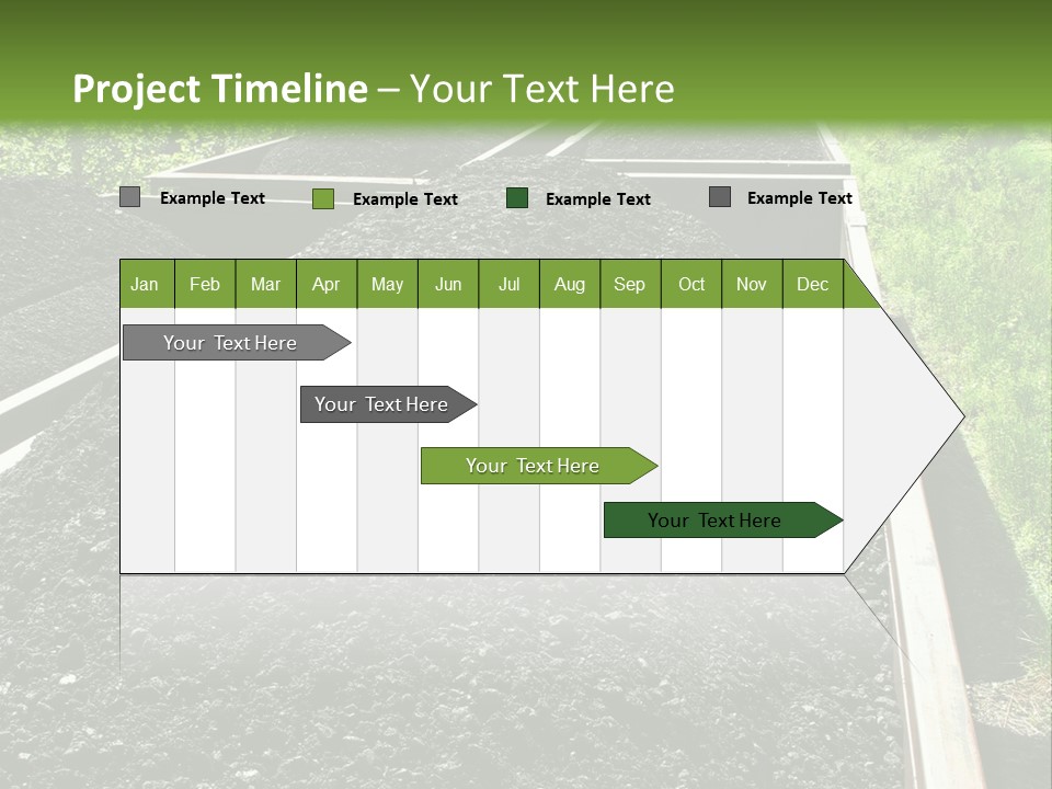 Carbon Train Transportation PowerPoint Template