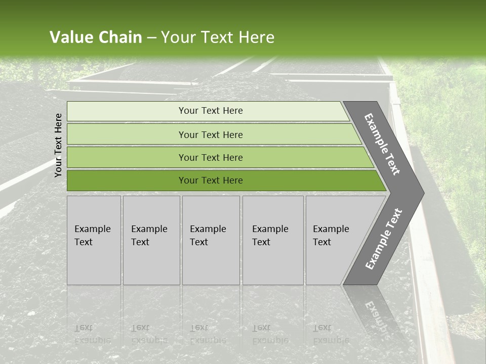 Carbon Train Transportation PowerPoint Template