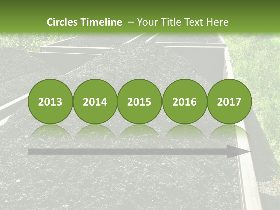 Carbon Train Transportation PowerPoint Template