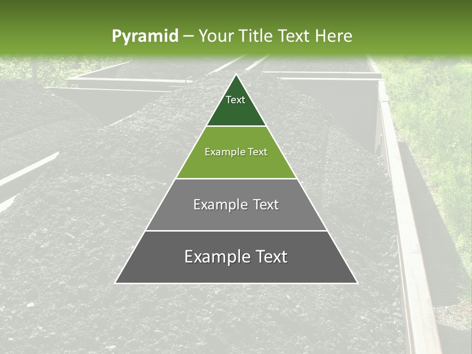 Carbon Train Transportation PowerPoint Template