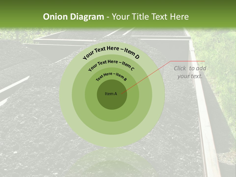 Carbon Train Transportation PowerPoint Template