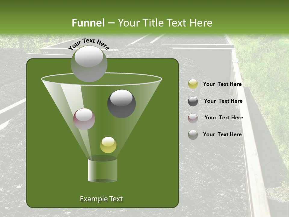 Carbon Train Transportation PowerPoint Template