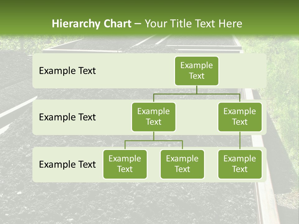Carbon Train Transportation PowerPoint Template