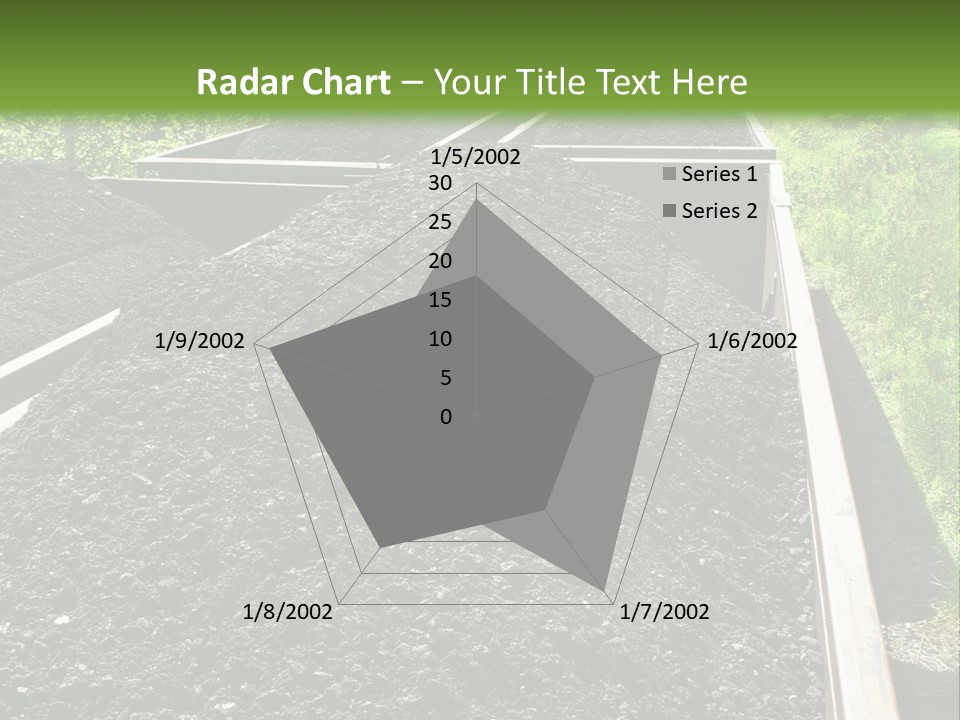 Carbon Train Transportation PowerPoint Template