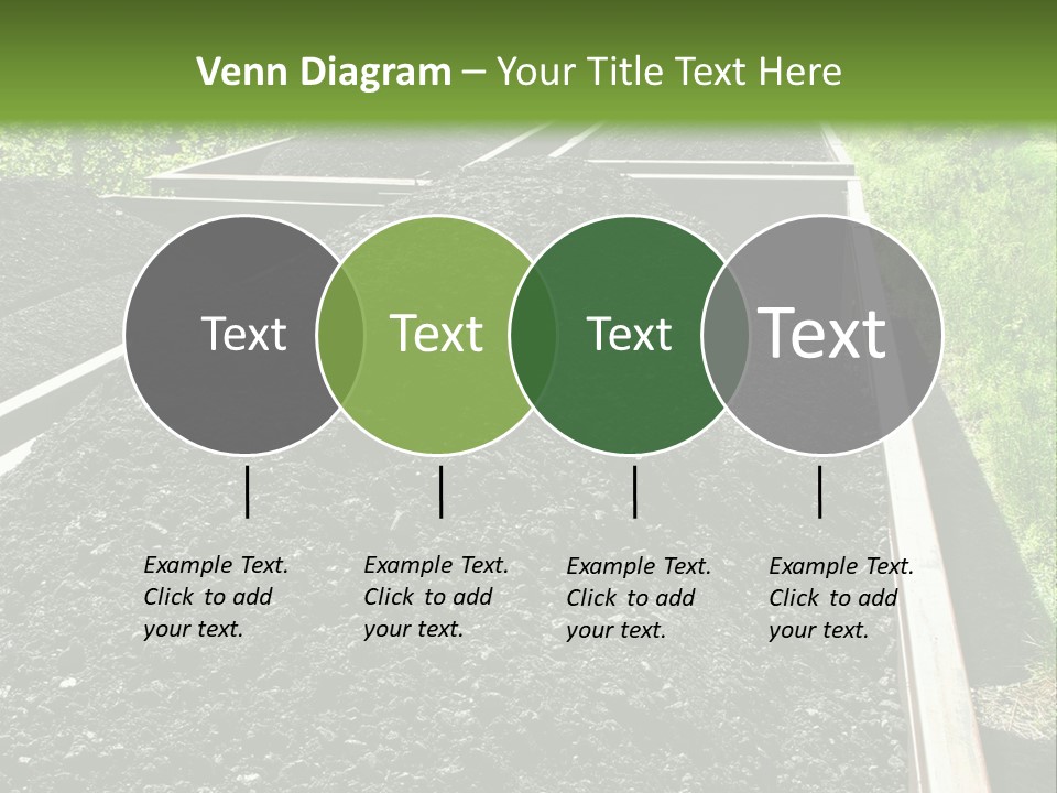Carbon Train Transportation PowerPoint Template