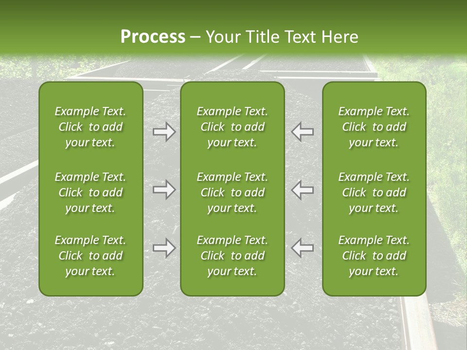 Carbon Train Transportation PowerPoint Template