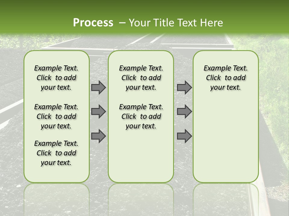 Carbon Train Transportation PowerPoint Template