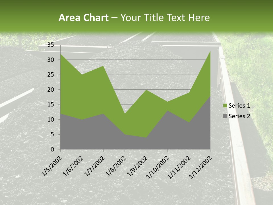 Carbon Train Transportation PowerPoint Template
