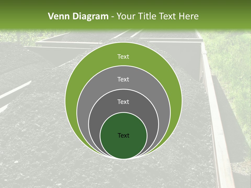 Carbon Train Transportation PowerPoint Template