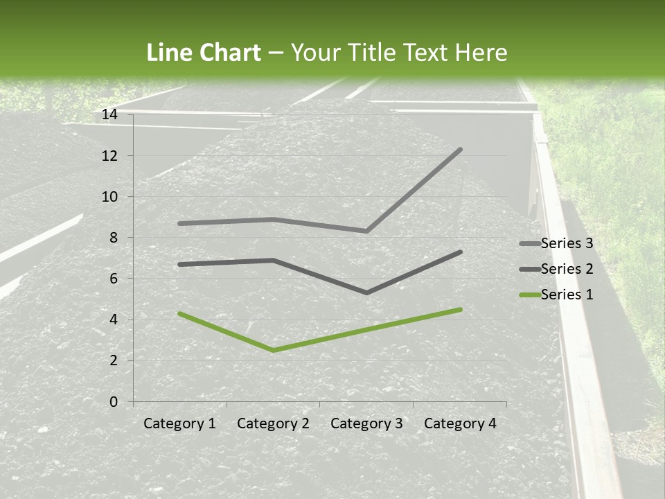 Carbon Train Transportation PowerPoint Template