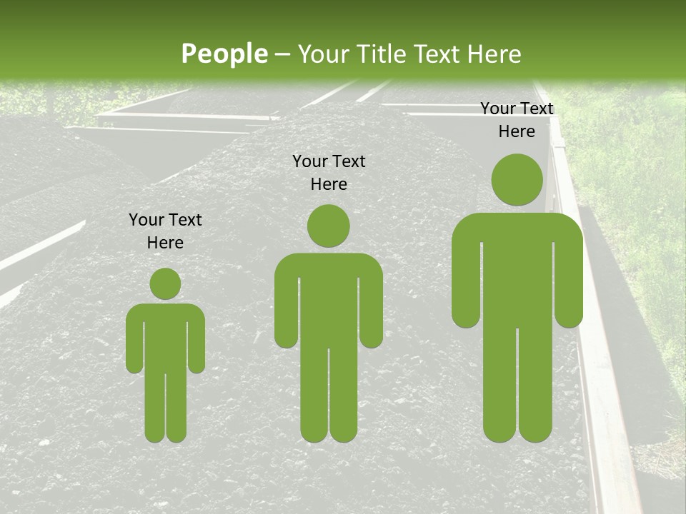 Carbon Train Transportation PowerPoint Template