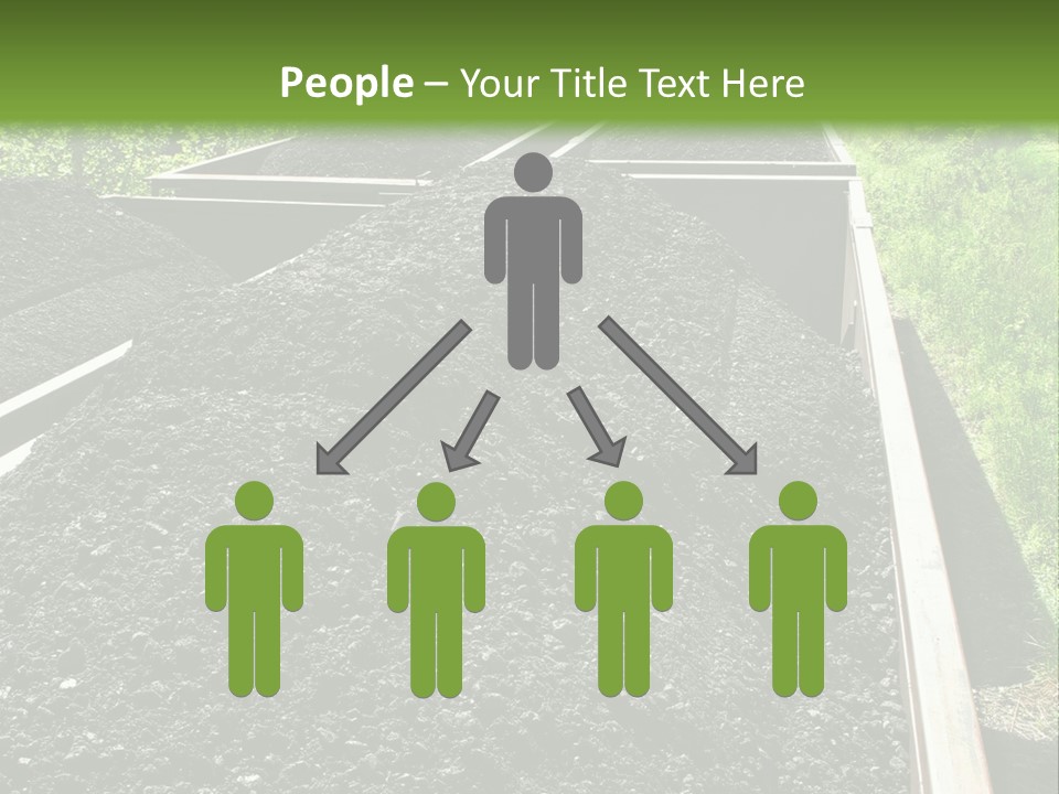 Carbon Train Transportation PowerPoint Template