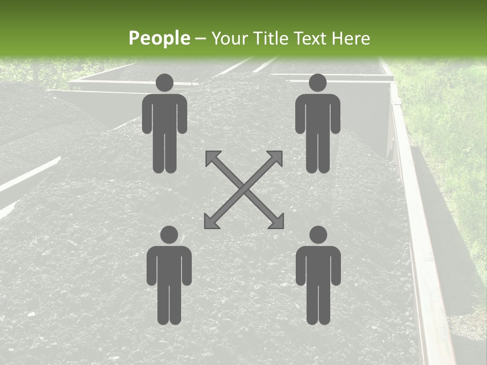 Carbon Train Transportation PowerPoint Template